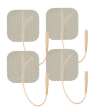 Economy Self-Adhesive Electrodes, 2" x 2" Tan Cloth in Poly Bag
