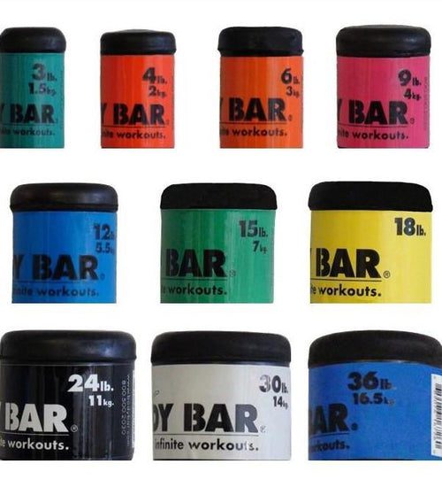 Body Bar End Cap 9 lb. Bar & Label