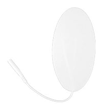 Self-Adhesive Electrodes, 2" x 4" White Foam Oval, Foil Pouch