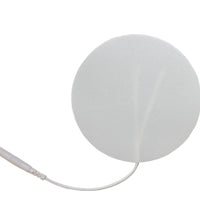 Self-Adhesive Electrodes, 3" Round White Foam, Foil Pouch
