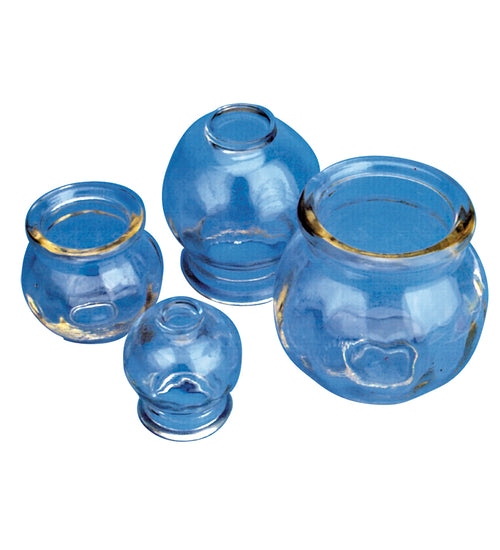 Fire Cupping Glass Jars (Set of 3)