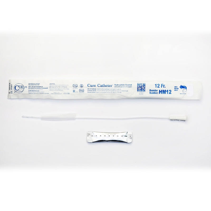 Cure Hydrophilic Male Length Catheter – Male 16"