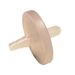 Suction Bacteria Filter with 1/4" Stepped Barb x 1/8" MPT