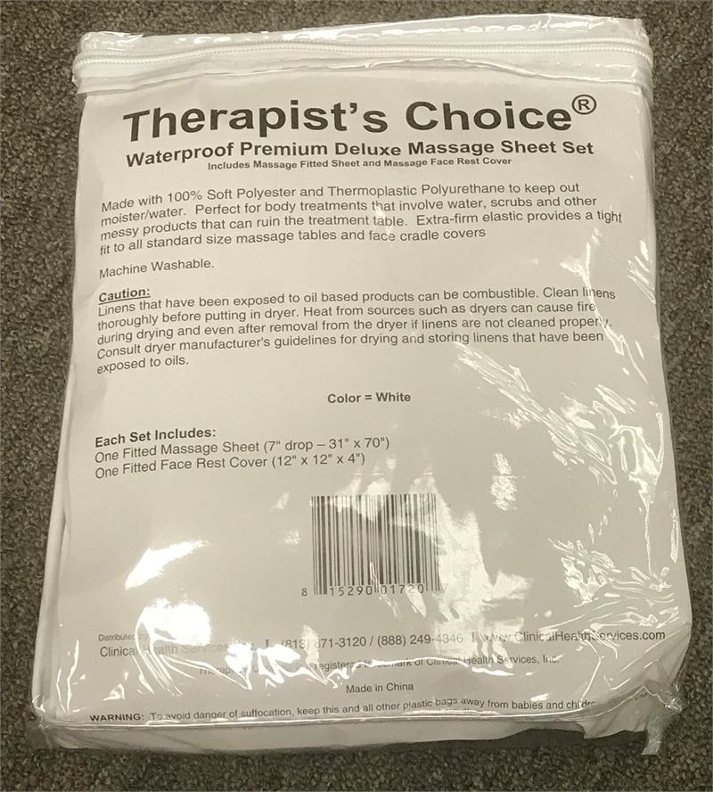 Waterproof Massage Sheet, 2pc Set