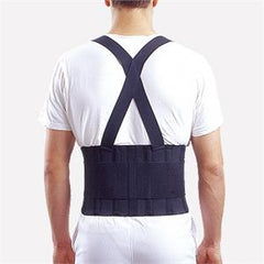 Industrial Double Pull Back Support with Shoulder Straps