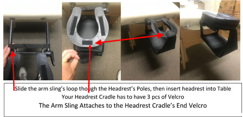 Massage Table Reinforced Arm Sling