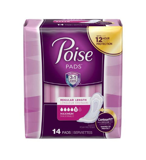 Poise Bladder Control Pads - Heavy Absorbency