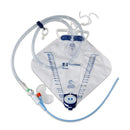 Dover™ 100% Silicone Foley Tray,18 Fr/Ch (6.0 mm), 5 mL Catheter Pre-connected to 2000 mL Drainage Bag with Luer-Lock Sampling Port