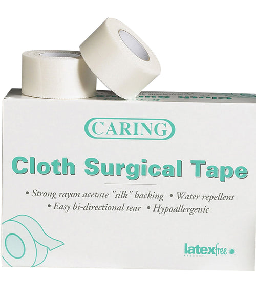 Caring Cloth Silk Adhesive Tape