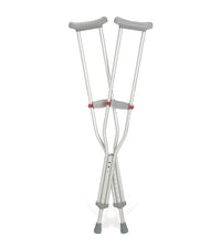 Red-Dot Aluminum Crutches