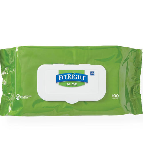 FitRight Personal Cleansing Wipes - Fragrance Free