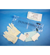 Instant Cath Mini-Pak Closed System with BZK Kit, 16" Straight Tip
