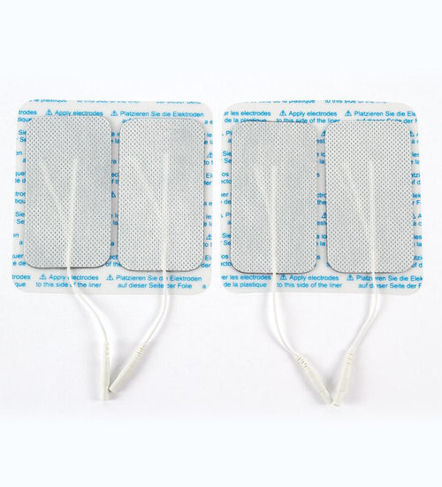 2" x 3.5" BodyMed Rectangular, Cloth, Silver Carbon Electrodes