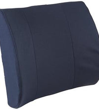 Lumbar Seat Back Cushion W/ Elastic Seat Positioning Strap