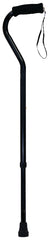 ProBasics Offset Cane with Strap, Black