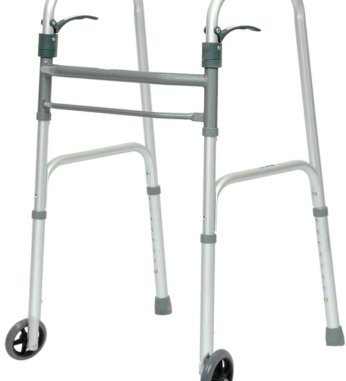 ProBasics Sure Lever Release Folding Walker with 5" Wheels