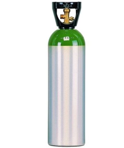 Aluminum M Cylinder with Spigot Valve, PALLET