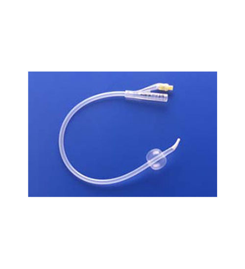 Teleflex 100% Silicone Tiemann Foley Catheter - 2-Way, 5 mL