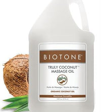Biotone Truly Coconut Massage Oil with Organic Coconut