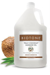 Biotone Truly Coconut Massage Oil with Organic Coconut