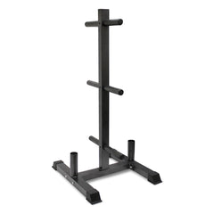 Vertical Olympic Bumper Plate & Bar Rack