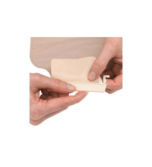 New Image Two-Piece Drainable Ostomy Pouch – Clamp Closure