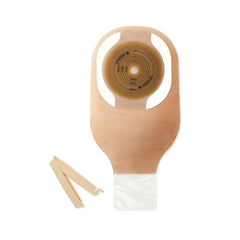 One-Piece Drainable Ostomy Kit – Flat Flextend Barrier, Clamp Closure, Tape