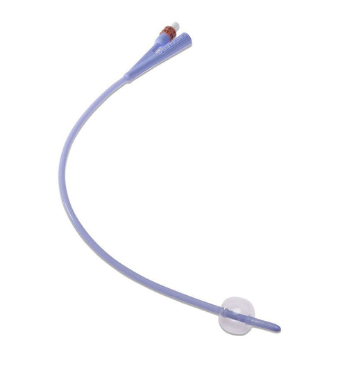 Dover™ 100% Silicone Foley Catheter, 5 mL, 2-Way