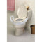 Elevated Toilet Seat with Arms - 3 1/2" - Elongated