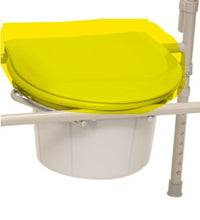 Toilet Seat With Lid For BSFC Commode
