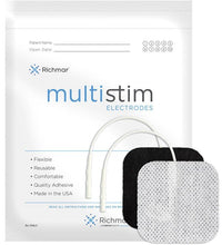 MultiStim 2"x2" White Cloth Electrodes, 4/pk