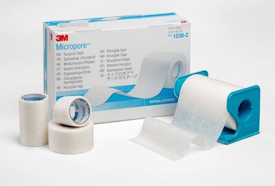 Medical Tape 3M™ Micropore™ Skin Friendly Paper, White