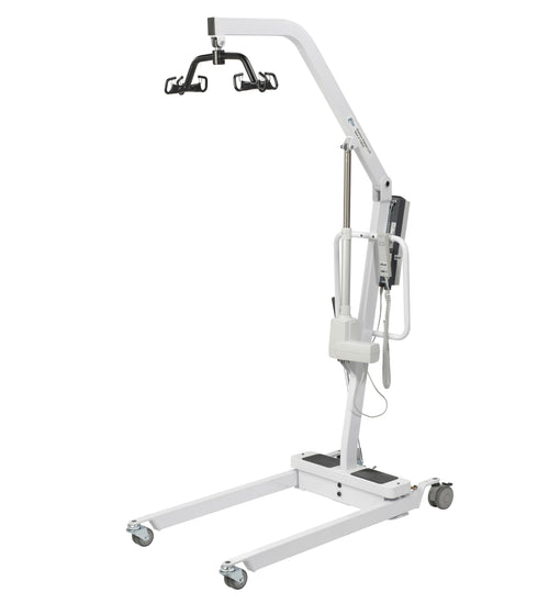 Battery Powered Electric Patient Lift with Rechargeable and Removable Battery