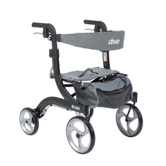 Nitro Euro Style Rollator Rolling Walker, Hemi Height