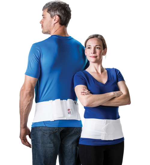 Triple Action Sacroiliac Back Support with Pads