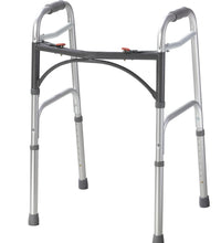 Deluxe Two Button Folding Walker