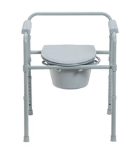 PreserveTech Steel Folding Bedside Commode