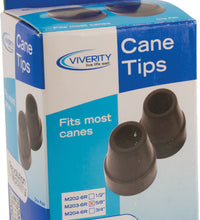 Viverity Cane Replacement Tips, 5/8" Shaft