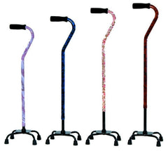 Designer Small Base Quad Cane