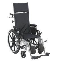 Viper Plus Light Weight Reclining Wheelchair with Elevating Leg rest and Flip Back Detachable Arms