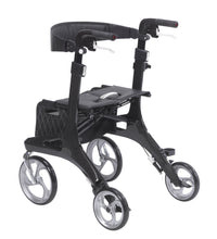 Nitro Elite CF Carbon Fiber Rollator Rolling Walker, Black